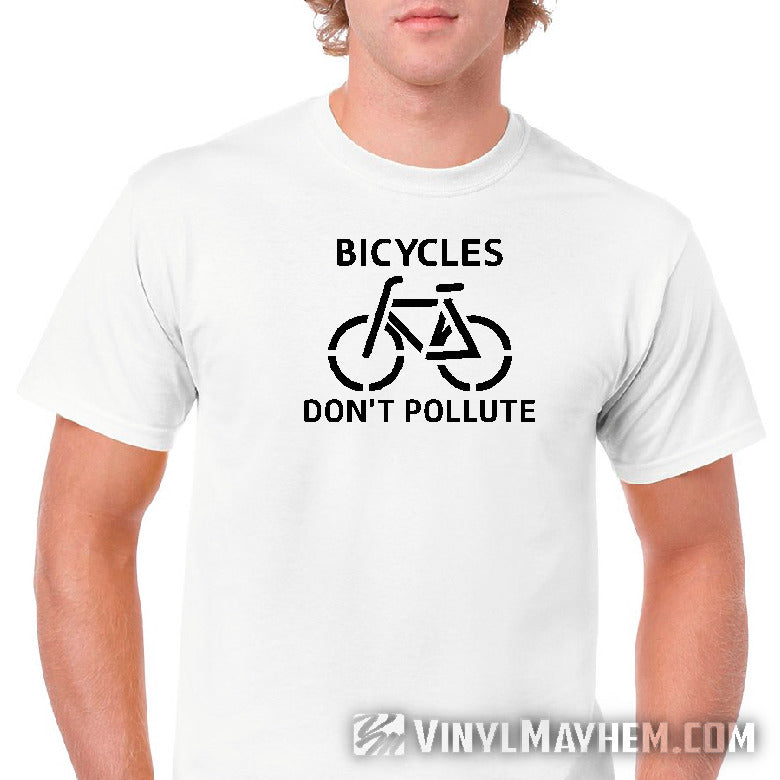 Burn Fat Not Fuel Bicycle T-Shirt