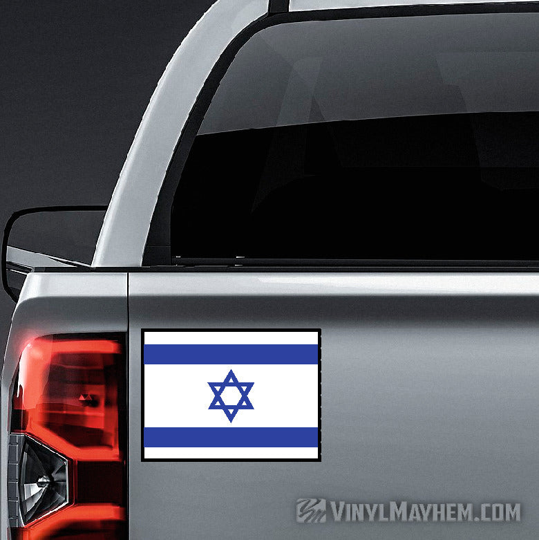 Israel flag sticker