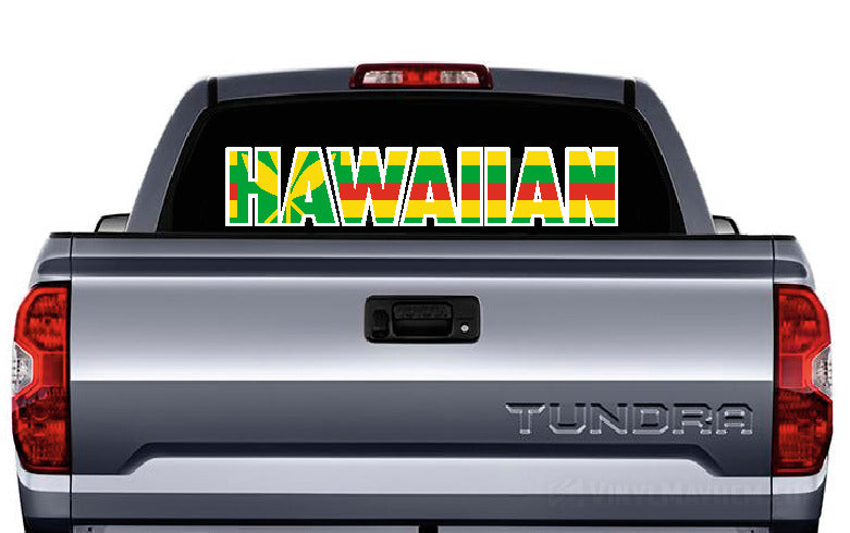 Hawaiian Kanaka Maoli Hawaiian text sticker