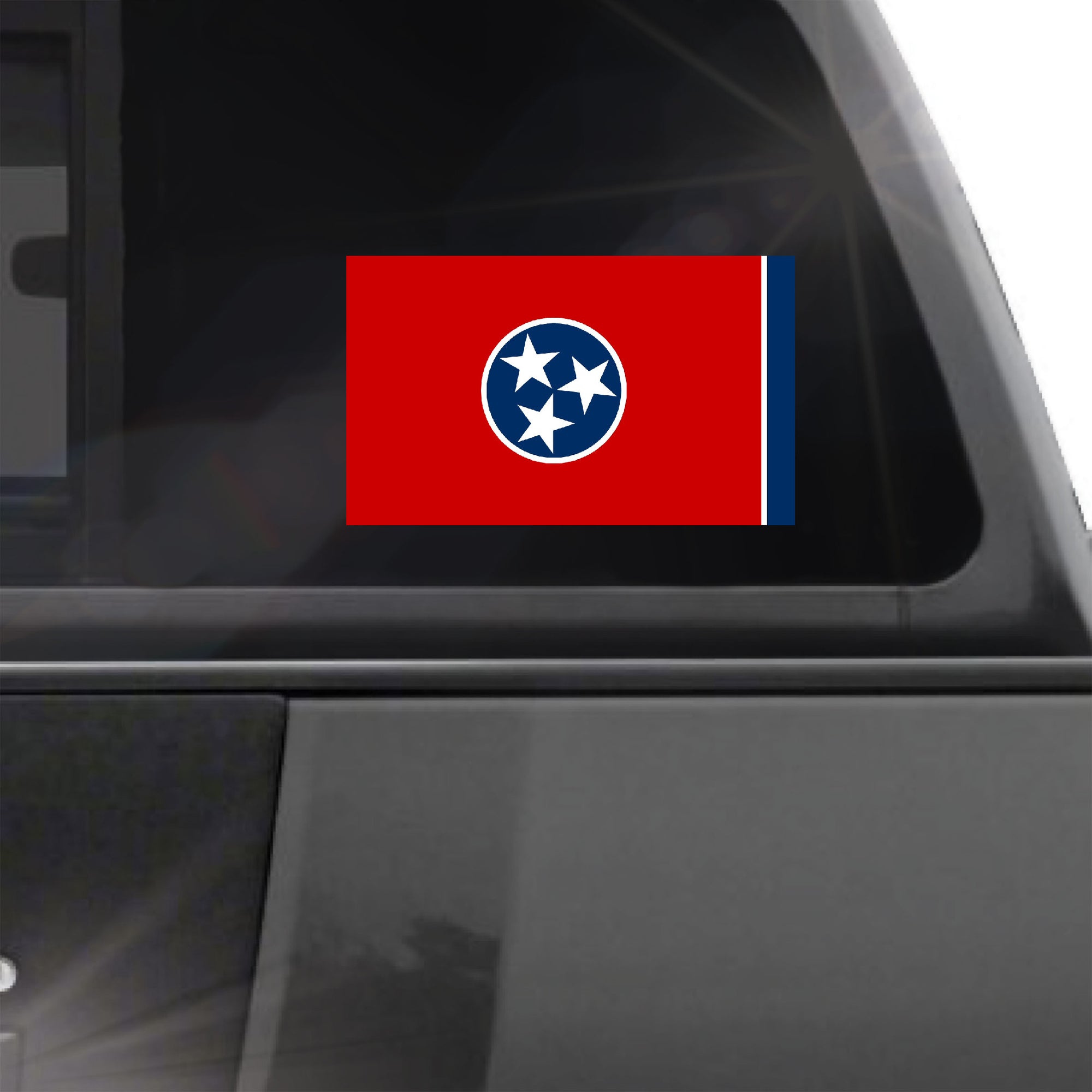Tennessee state flag sticker