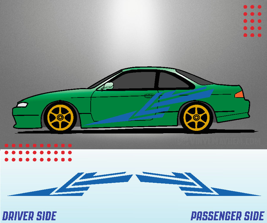 Aero Vector vinyl graphic kit