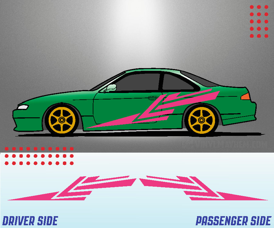 Aero Vector vinyl graphic kit