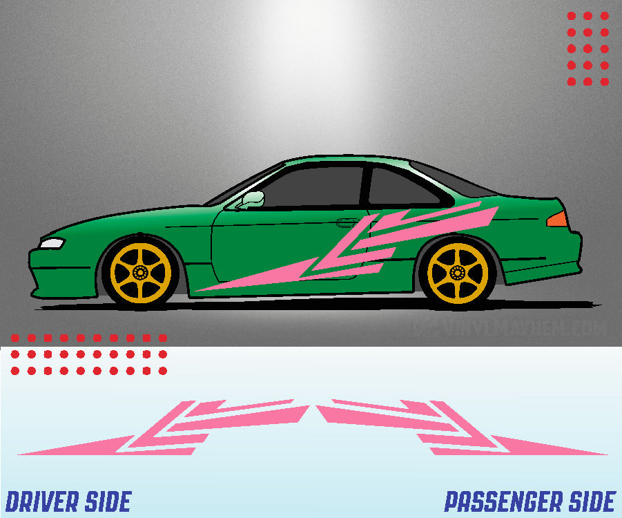 Aero Vector vinyl graphic kit