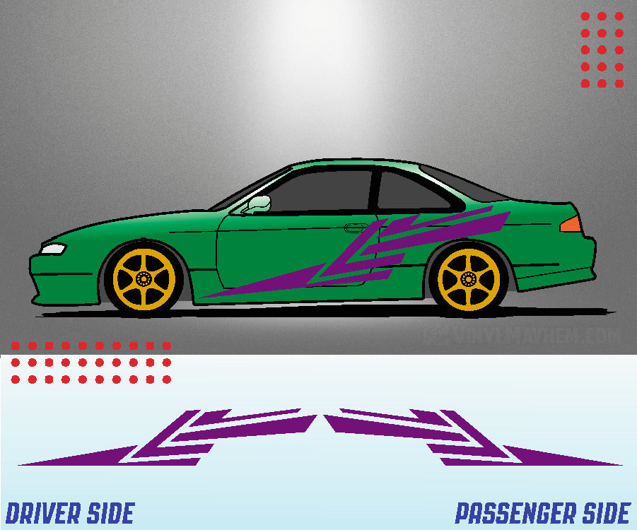 Aero Vector vinyl graphic kit