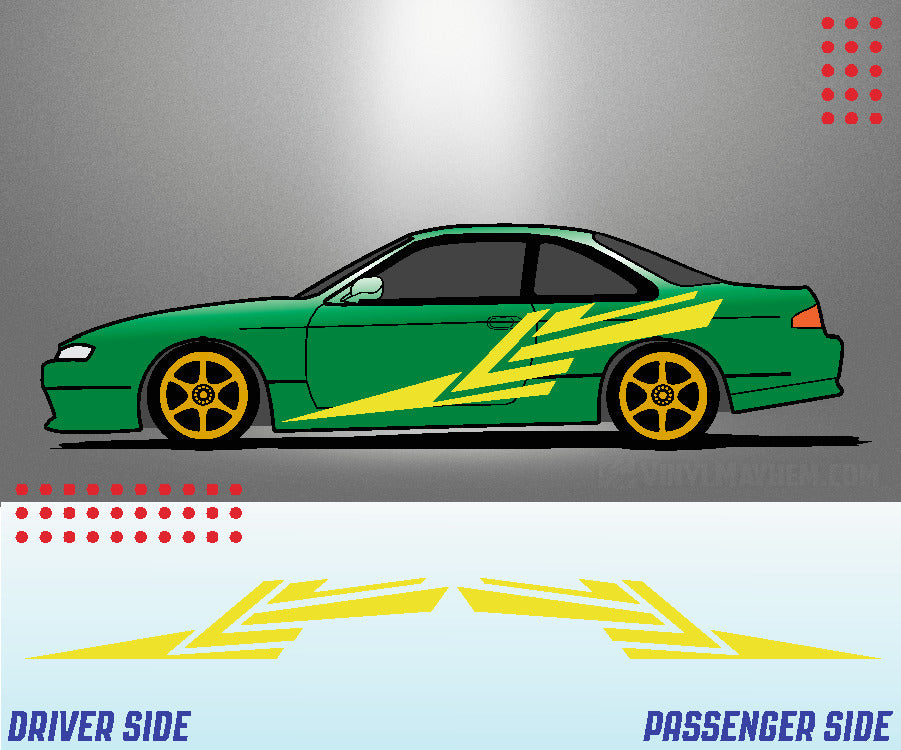 Aero Vector vinyl graphic kit