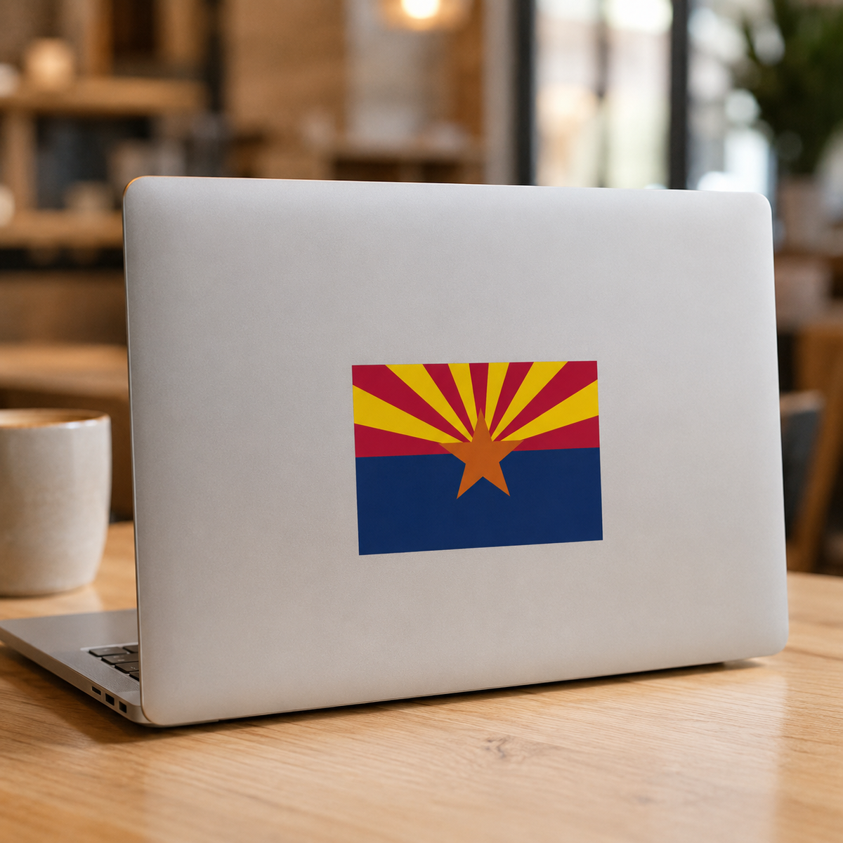 Arizona state flag sticker