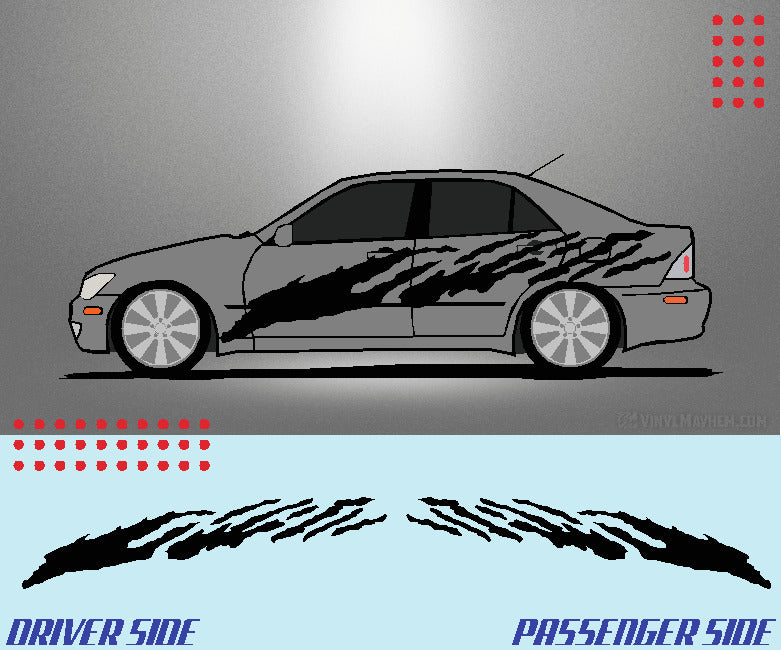 Dragon Splatter vehicle graphic kit