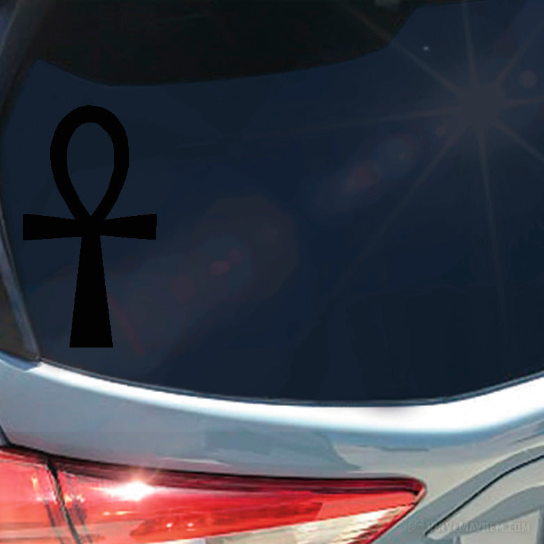 Egyptian symbol of life Ankh hieroglyphic vinyl sticker