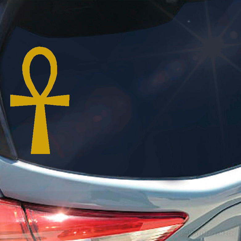 Egyptian symbol of life Ankh hieroglyphic vinyl sticker | Car Decals ...