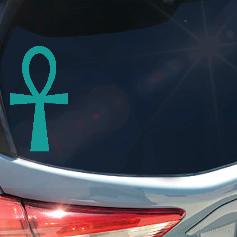 Egyptian symbol of life Ankh hieroglyphic vinyl sticker