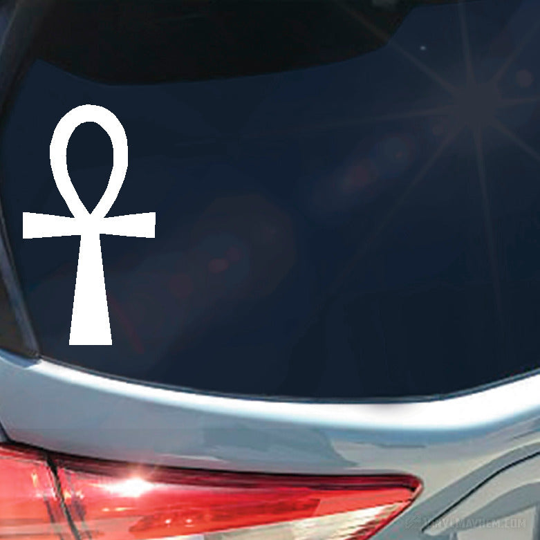 Egyptian symbol of life Ankh hieroglyphic vinyl sticker