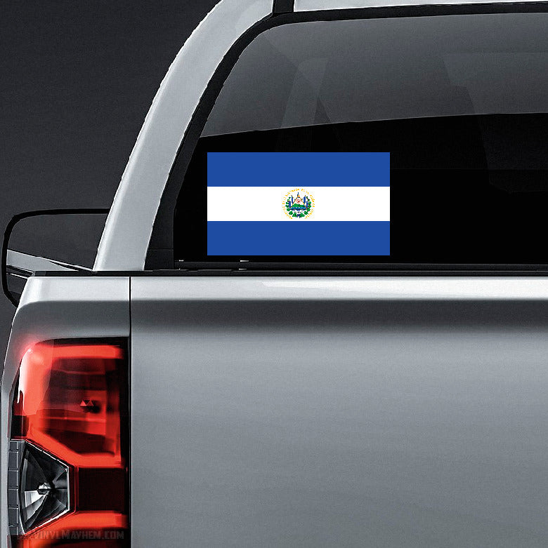 El Salvador flag sticker