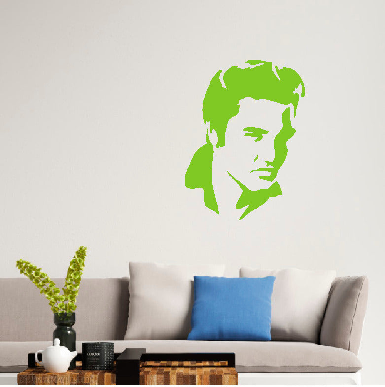Elvis Presley silhouette vinyl sticker