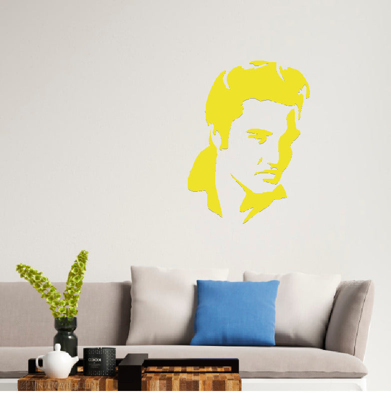 Elvis Presley silhouette vinyl sticker