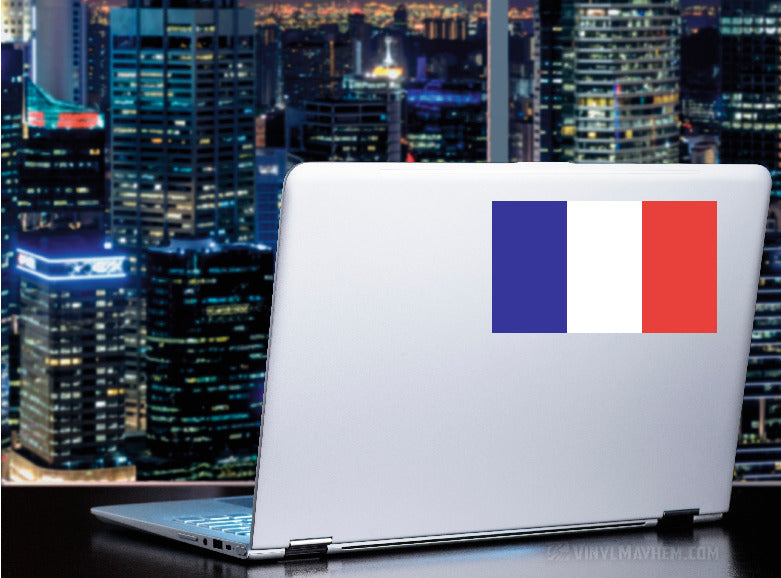 France French flag sticker