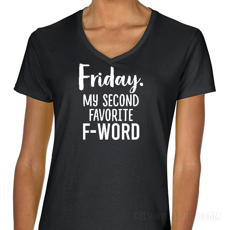 Friday My Second Favorite F-Word Women's T-Shirt