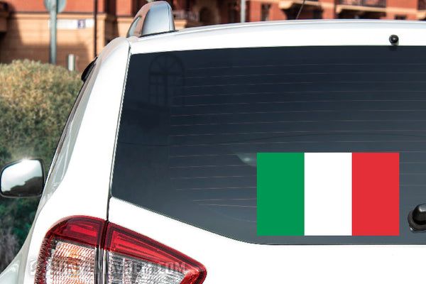 Car Styling Flag Of Italy Italian Car Sticker Vinyl - Temu