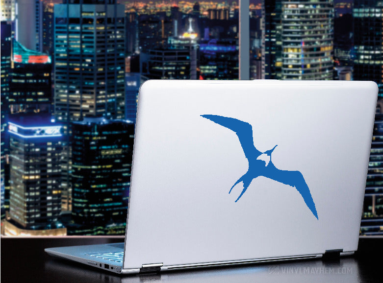 Hawaiian Iwa frigatebird silhouette vinyl sticker
