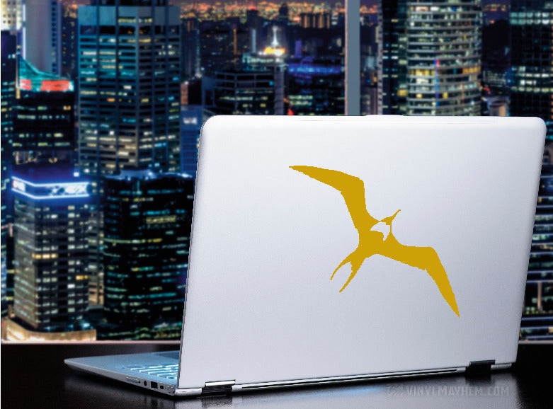 Hawaiian Iwa frigatebird silhouette vinyl sticker