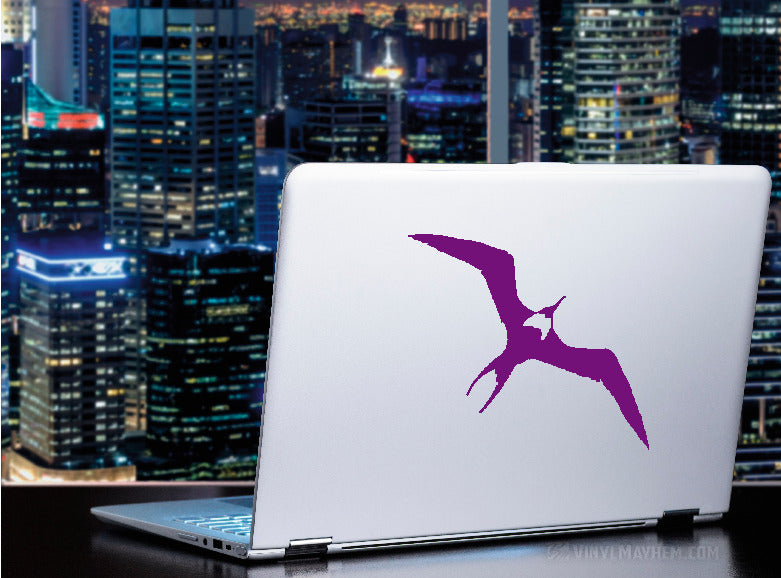 Hawaiian Iwa frigatebird silhouette vinyl sticker