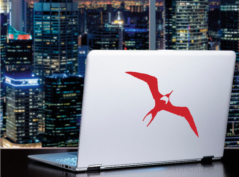 Hawaiian Iwa frigatebird silhouette vinyl sticker