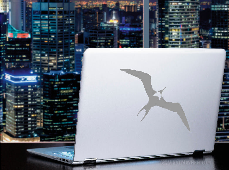 Hawaiian Iwa frigatebird silhouette vinyl sticker