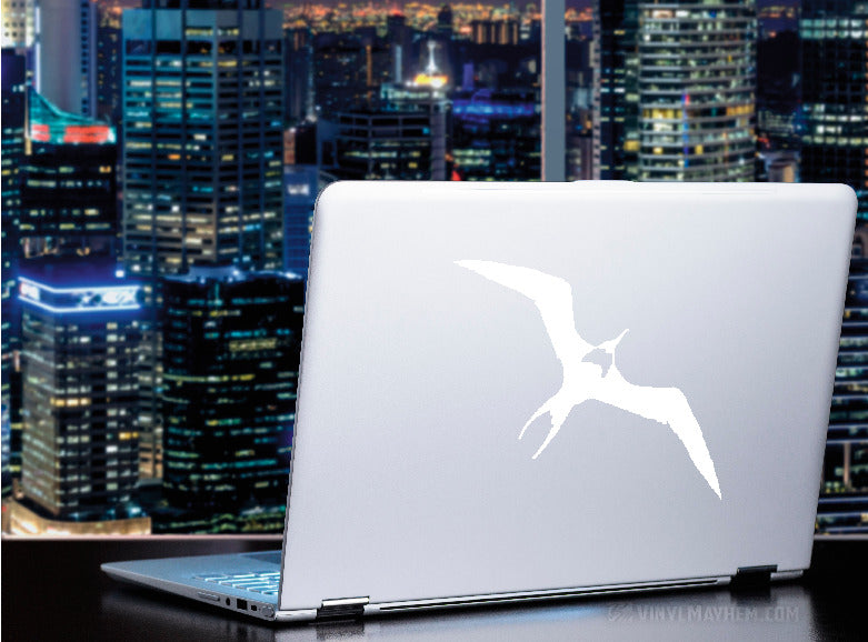 Hawaiian Iwa frigatebird silhouette vinyl sticker