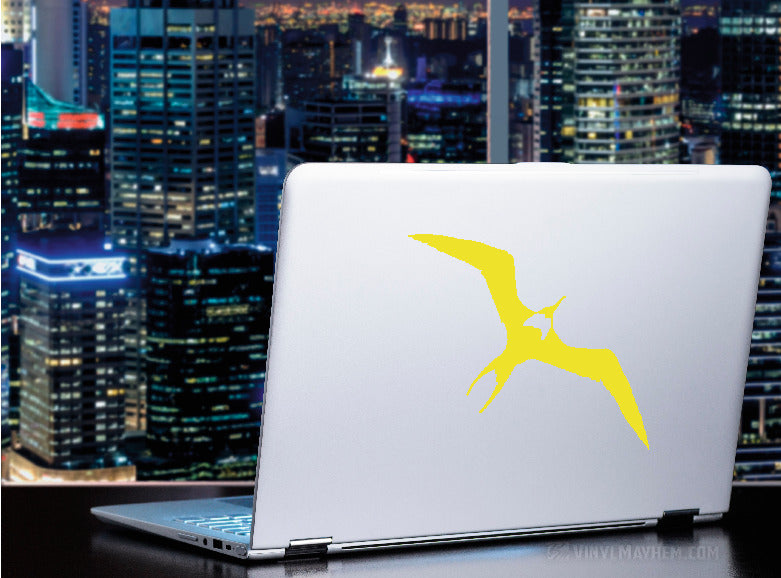 Hawaiian Iwa frigatebird silhouette vinyl sticker