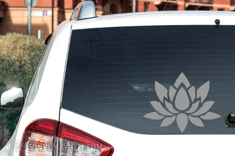 Lotus flower vinyl sticker