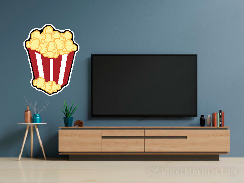 Movie Theater Popcorn Cup sticker