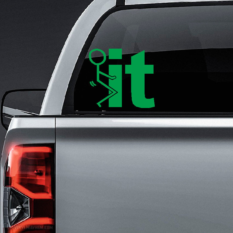 Screw It vinyl sticker