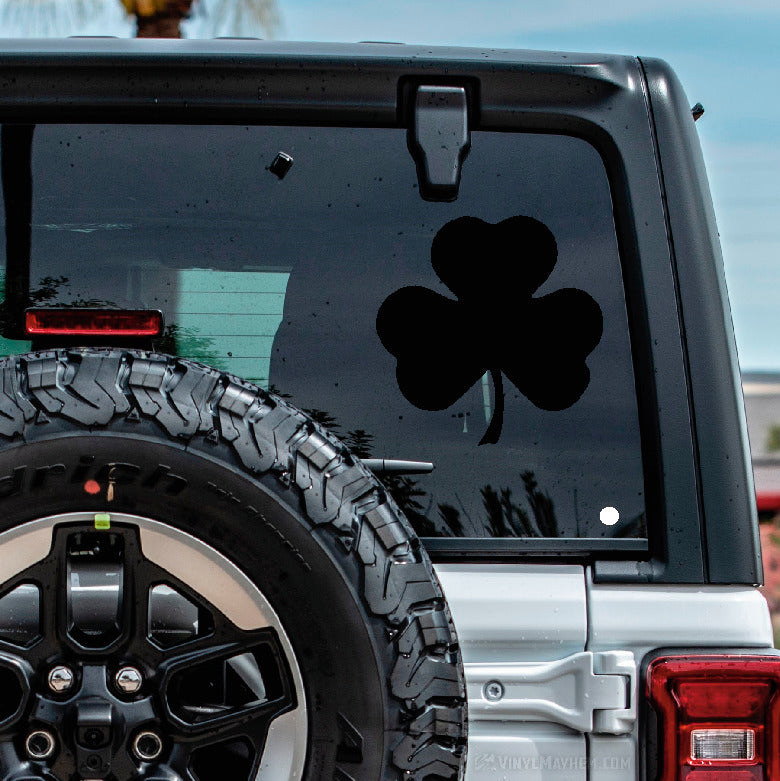Shamrock vinyl sticker