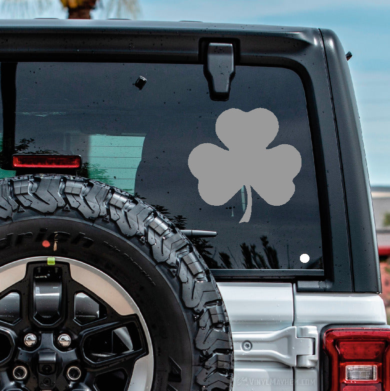 Shamrock vinyl sticker