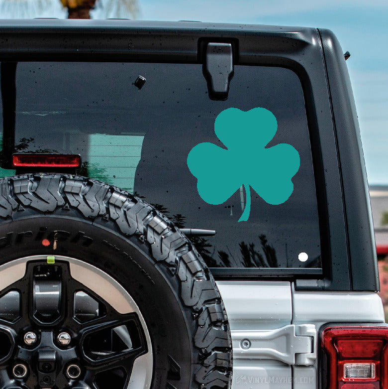 Shamrock vinyl sticker