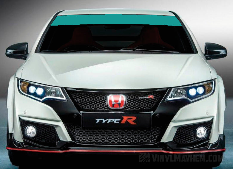 Vinyl Windshield Visor Sun Strip kit for cars trucks and SUV&#39;s