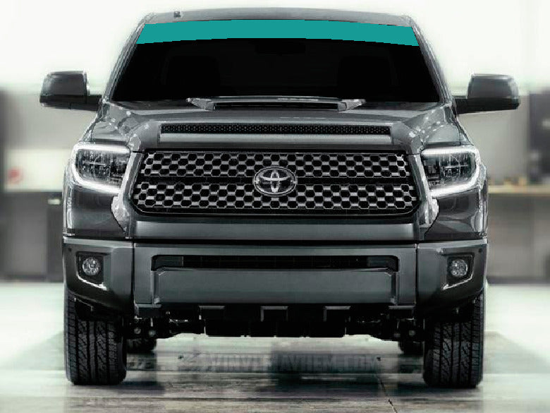 Vinyl Windshield Visor Sun Strip kit for full size trucks and SUVs