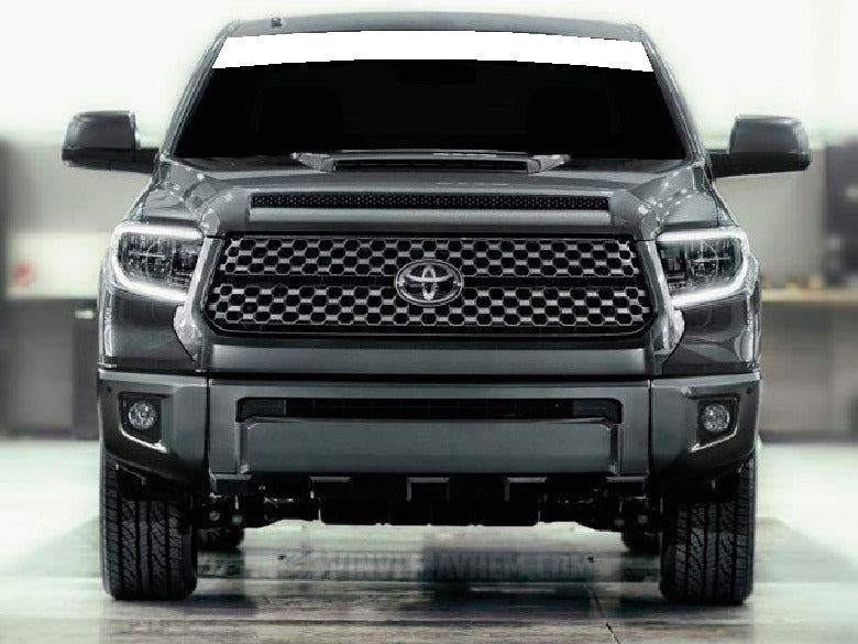 Vinyl Windshield Visor Sun Strip kit for full size trucks and SUVs
