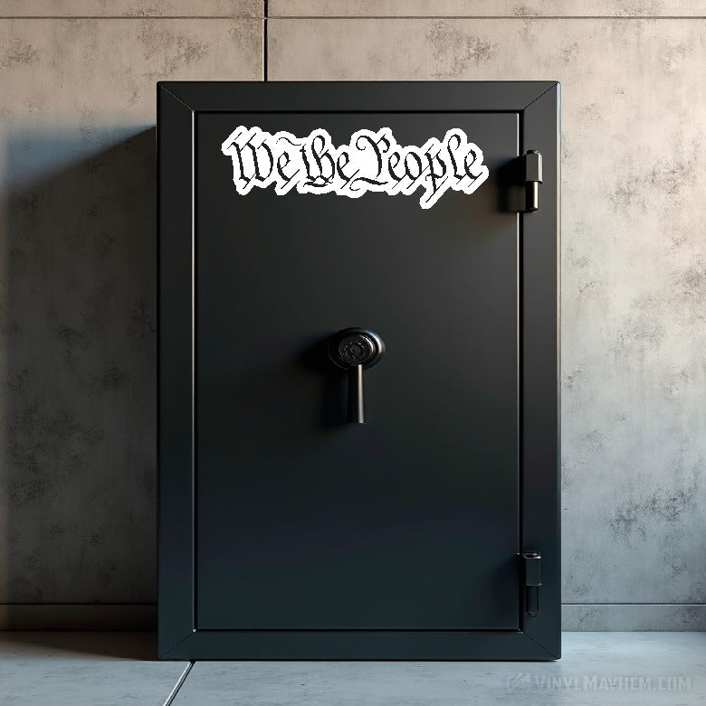 We The People sticker