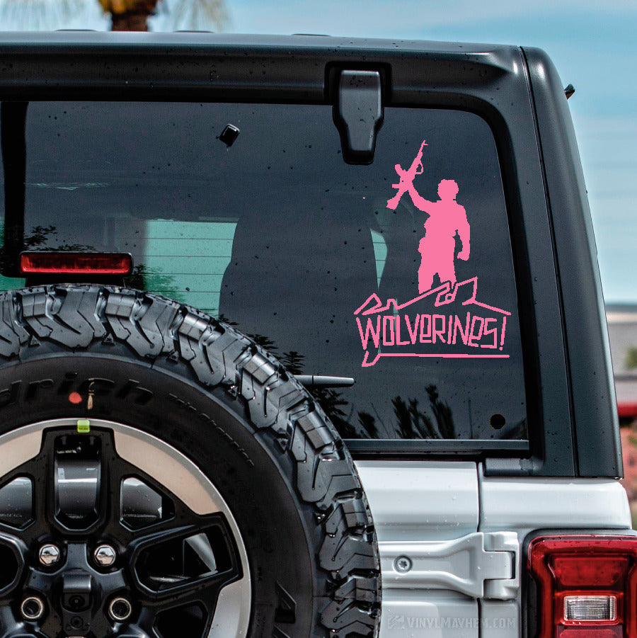 Wolverine Marvel Comics Weatherproof Vinyl Sticker – Bumper Decal Car Laptop Window