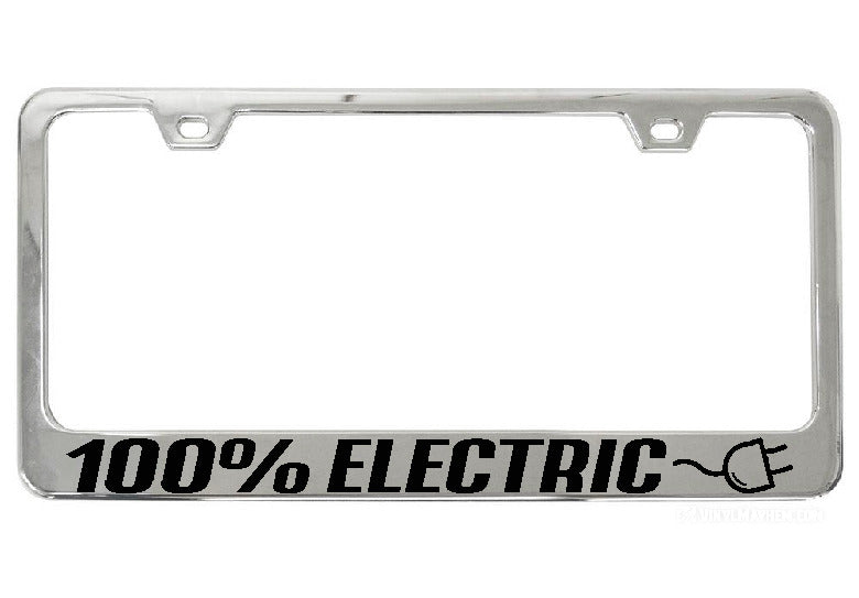 100% Electric with plug license chrome plate frame