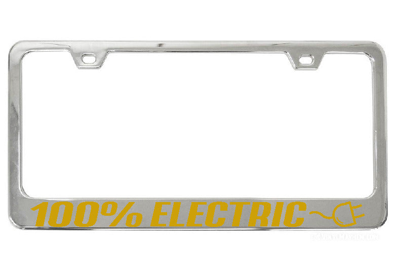100% Electric with plug license chrome plate frame