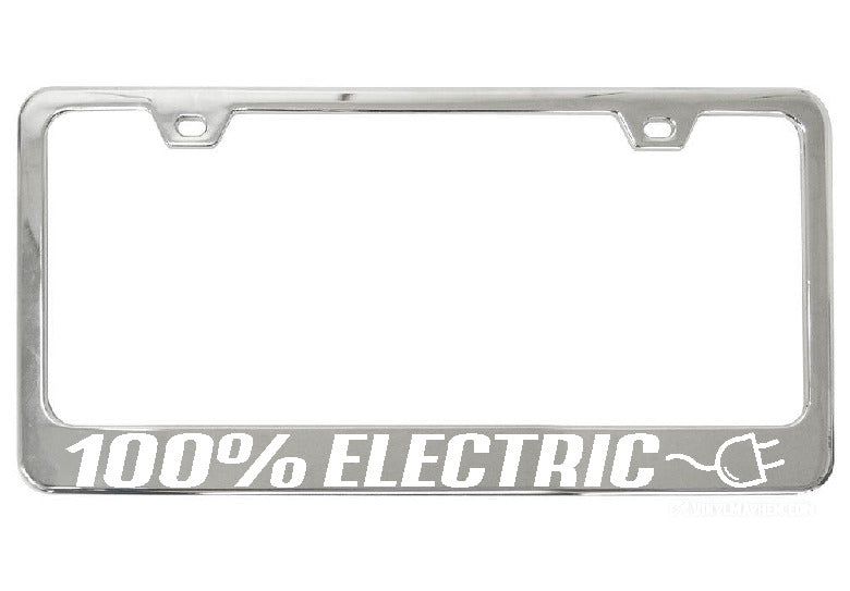 100% Electric with plug license chrome plate frame