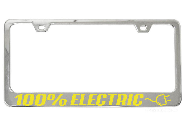 100% Electric with plug license chrome plate frame