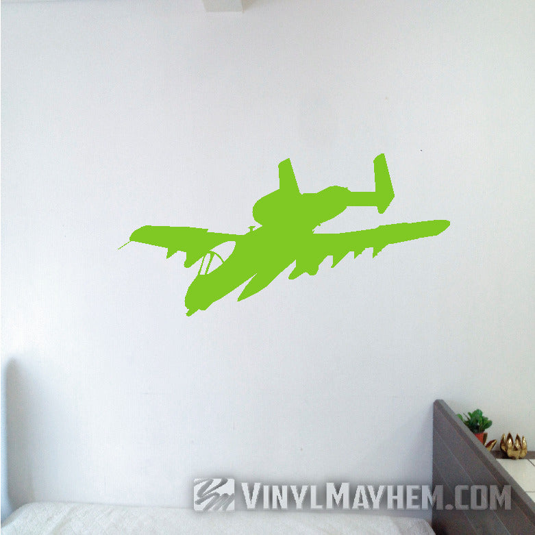 airplane silhouette vinyl sticker