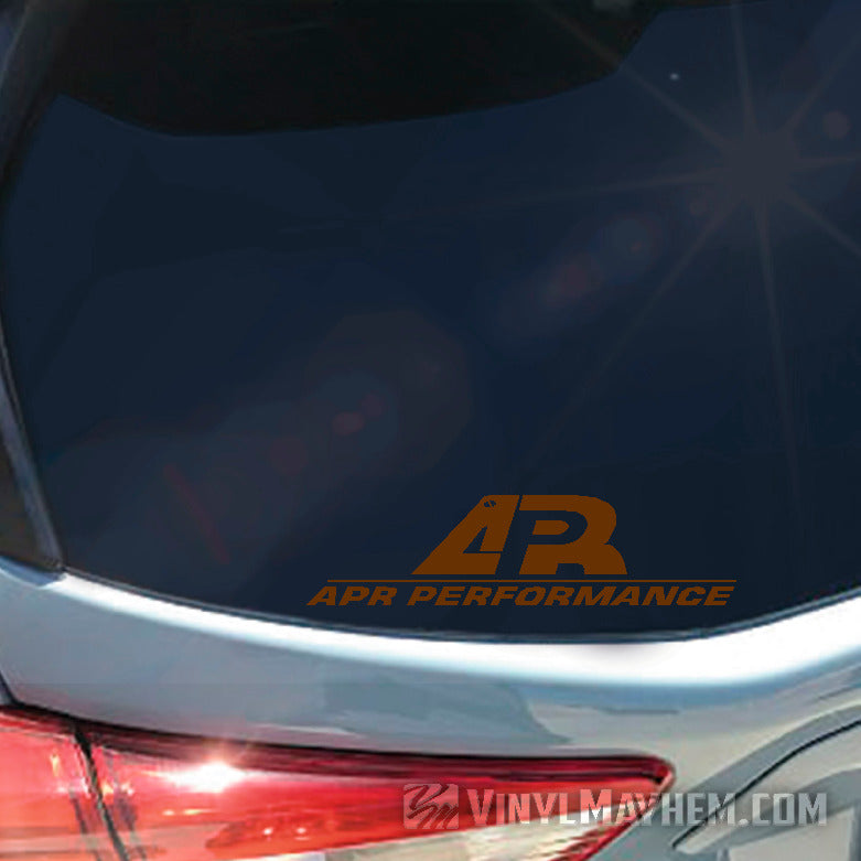 APR Performance vinyl sticker, Racing Decals