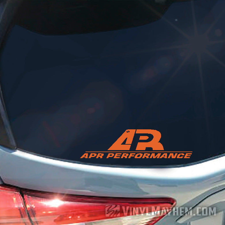 APR Performance new logo vinyl sticker