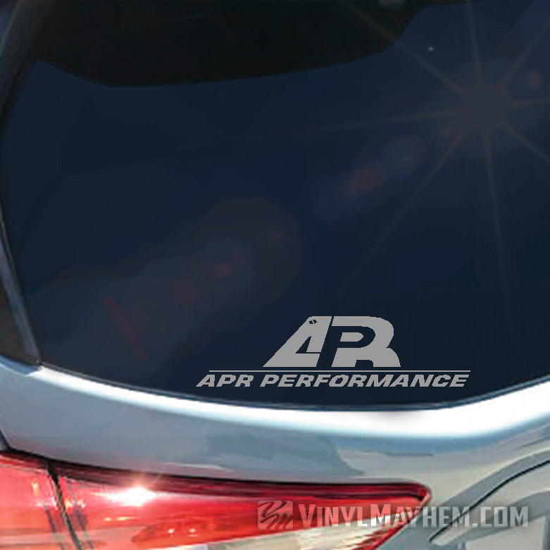 APR Performance new logo vinyl sticker