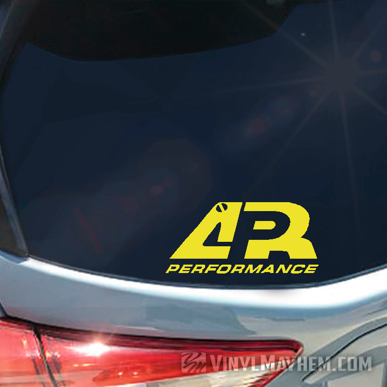 APR Performance vinyl sticker