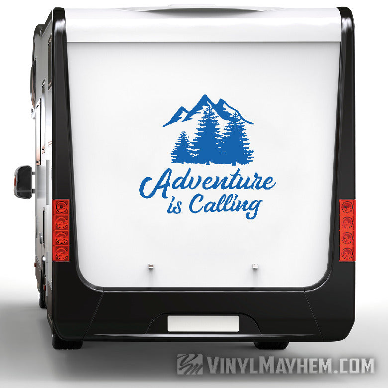 Adventure vinyl sticker