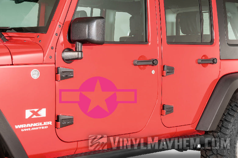 Air Force Star vinyl sticker online